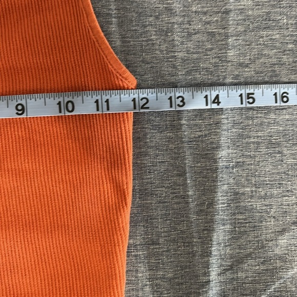 Topshop Women’s Size 4 Burnt Orange Halter Top - Picture 4 of 6
